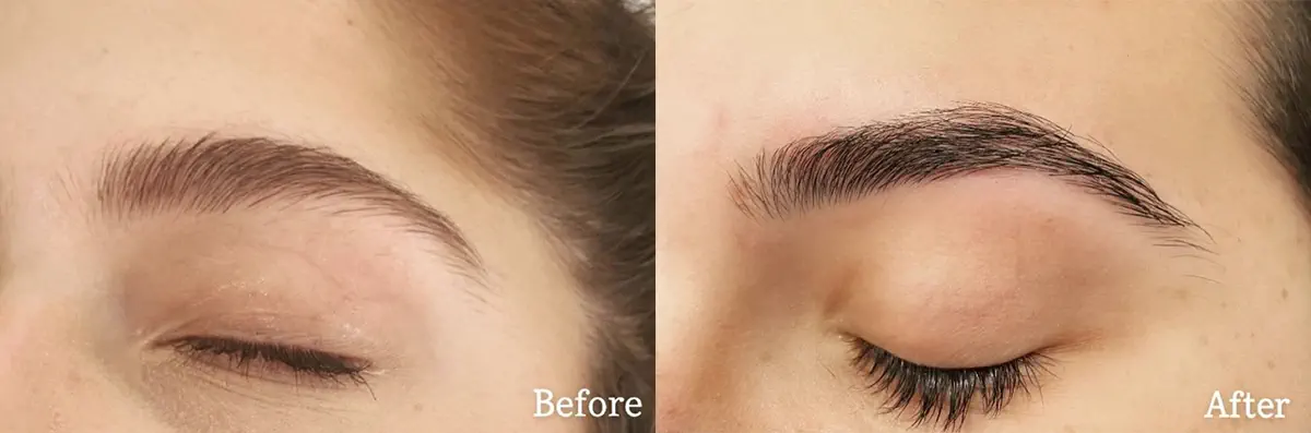 eyebrow shaping